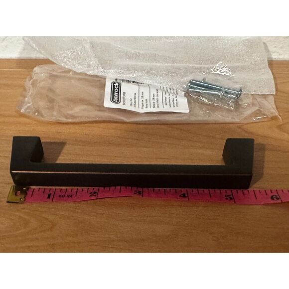 Amerock Blackrock 128mm Modern Oil-Rubbed Bronze Arch Cabinet Pull NWT - Picture 4 of 7